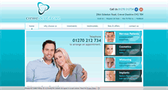 Desktop Screenshot of crewedentalcare.co.uk